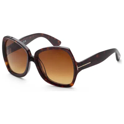 Tom Ford Fashion Women's Sunglasses In Brown