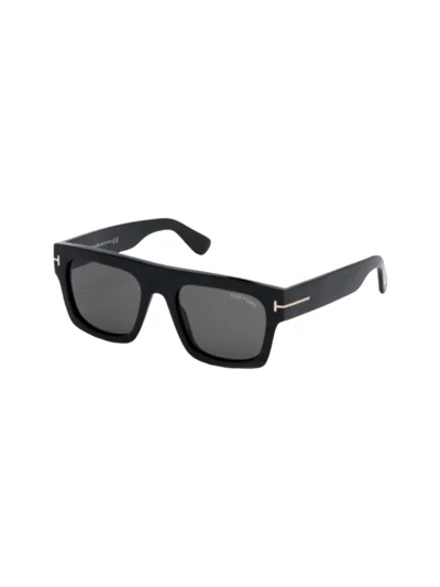 Tom Ford Fausto Square-frame Sunglasses In Black