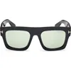 Tom Ford Fausto 53mm Square Sunglasses