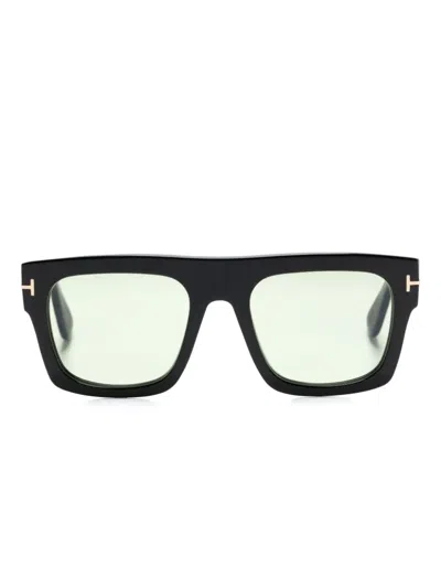 TOM FORD FAUSTO SQUARE-FRAME SUNGLASSES