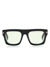 Tom Ford Fausto Sunglasses In Black