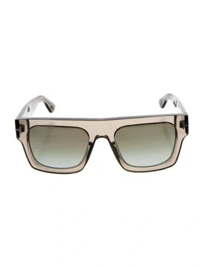 Pre-owned Tom Ford Fausto Wayfarer Sunglasses In Multi