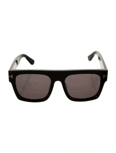 Pre-owned Tom Ford Fausto Wayfarer Sunglasses W/ Tags In Black