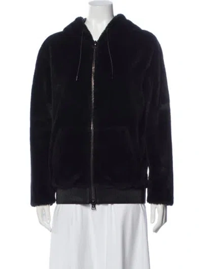Pre-owned Tom Ford Faux Fur Jacket In Gray