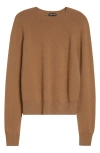 Tom Ford Raglan-sleeve Cashmere Sweater In Brown