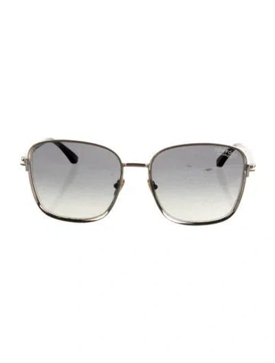 Pre-owned Tom Ford Fern Oversize Sunglasses In Multi