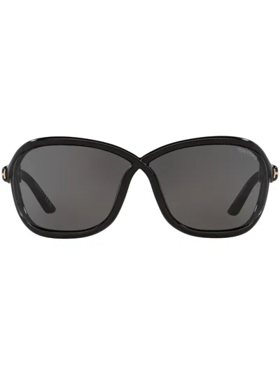 Tom Ford Womens Black Tr001753 Fernanda Butterfly-frame Acetate Sunglasses