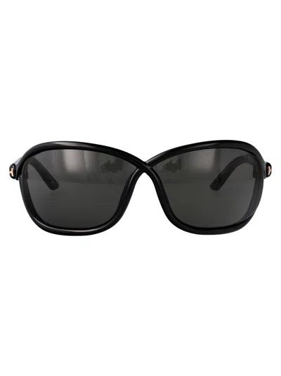 Tom Ford Fernanda Sunglasses In Black