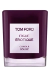 Tom Ford Figue Erotique Candle 6.3 Oz. In Purple