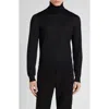 Tom Ford Black Wool Turtleneck