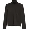 Tom Ford Fine Gauge Cashmere & Silk Turtleneck Sweater In Lb999 Black