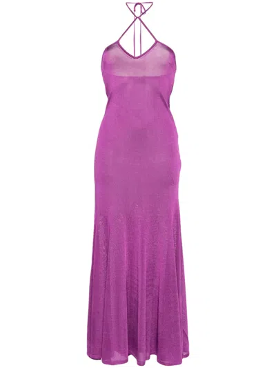 Tom Ford Jersey Dress In Purple