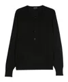 Tom Ford Fine-knit Silk T-shirt In Black