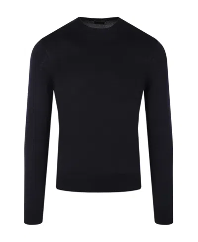 Tom Ford Fine-knit Wool Jumper In Black