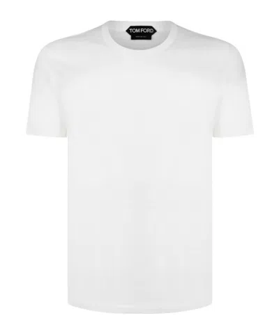 Tom Ford White Clothing T-shirts And Polos In Multi