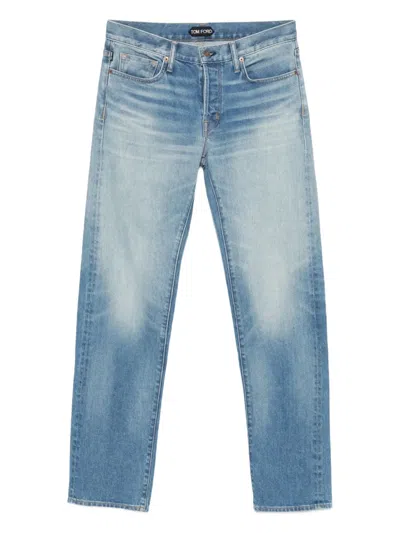Tom Ford Five-pocket Jeans In Blue