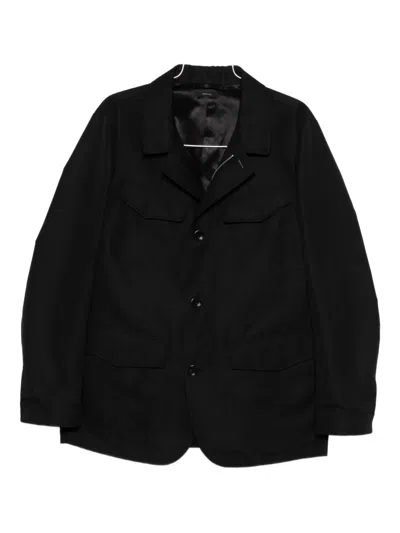 Tom Ford Flap-pocket Jacket In Black