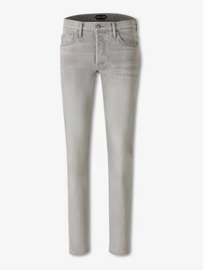 Tom Ford Flared Jeans In Gray