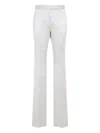 Tom Ford Tailored Trousers With Front Crease And Pockets In White