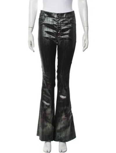 Pre-owned Tom Ford Flared Pants In Black