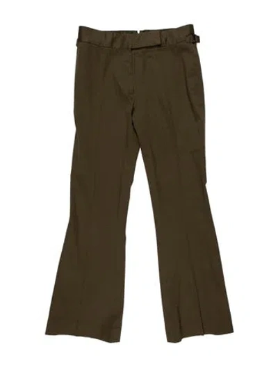 Pre-owned Tom Ford Flared Pants In Green