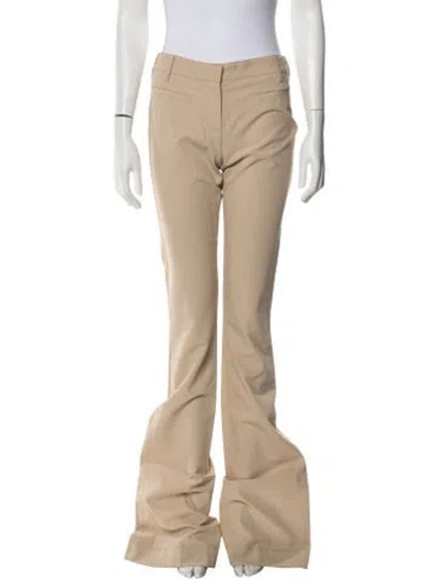 Pre-owned Tom Ford Flared Pants In Neutral