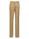 Tom Ford Flared Tailored Trousers In Green