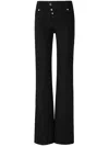 Tom Ford High-rise Straight-leg Jeans In Black