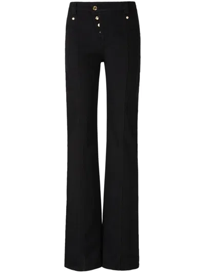Tom Ford High-rise Straight-leg Jeans In Black