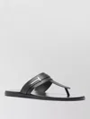 Tom Ford Flat Sandals Open Toe Single Strap In Black