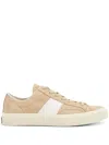 Tom Ford Sneakers In Pale Sand/cream