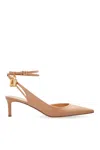 Tom Ford 65mm Padlock Pumps In Flesh
