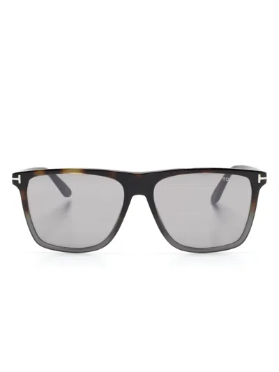 Tom Ford Fletcher Sunglasses In Brown