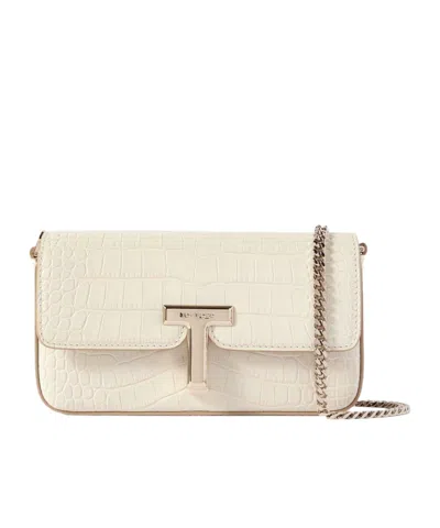 Tom Ford Flip Shoulder Bag In Nude