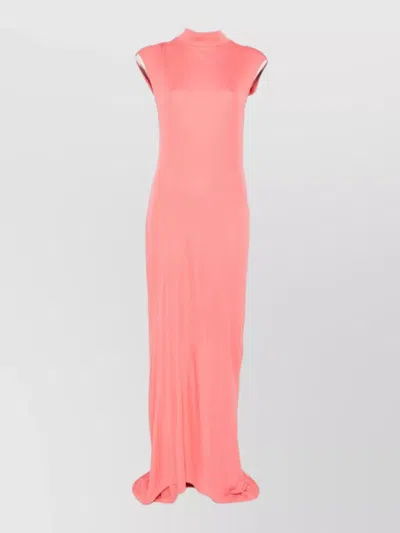 Tom Ford Open-back Asymmetric Knotted Crepe-jersey Maxi Dress In White