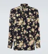 Tom Ford Floral Silk Crêpe De Chine Shirt In Multi