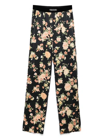 TOM FORD FLORAL-PRINT PAJAMA TROUSERS