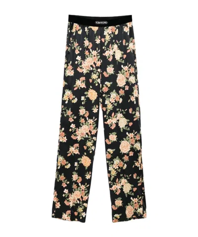 TOM FORD FLORAL-PRINT PAJAMA TROUSERS