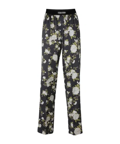 Tom Ford Floral-print Pajamas Trousers