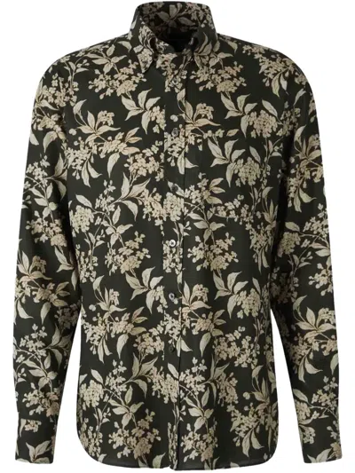 TOM FORD FLORAL-PRINT SHIRT