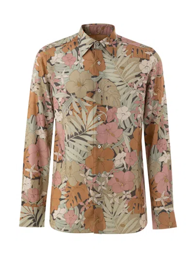 Tom Ford Floral Print Shirt Multicolor