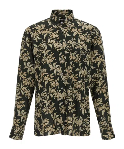 TOM FORD TOM FORD FLORAL PRINTED BUTTONED SHIRT