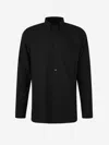 Tom Ford Long Sleeved Buttoned Shirt In Black
