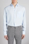Tom Ford Slim Fit Cotton Poplin Button-up Shirt In Pale Blue