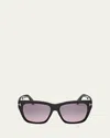 Tom Ford Flynn 55mm Gradient Butterfly Sunglasses In Black
