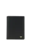Tom Ford Foldable Card Holder In Black