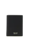 Tom Ford Foldable Card Holder In Black