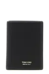 Tom Ford Foldable Card Holder In Black