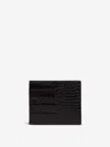 Tom Ford Foldable Leather Cardholder In Black