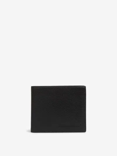 Tom Ford Foldable Leather Cardholder In Black